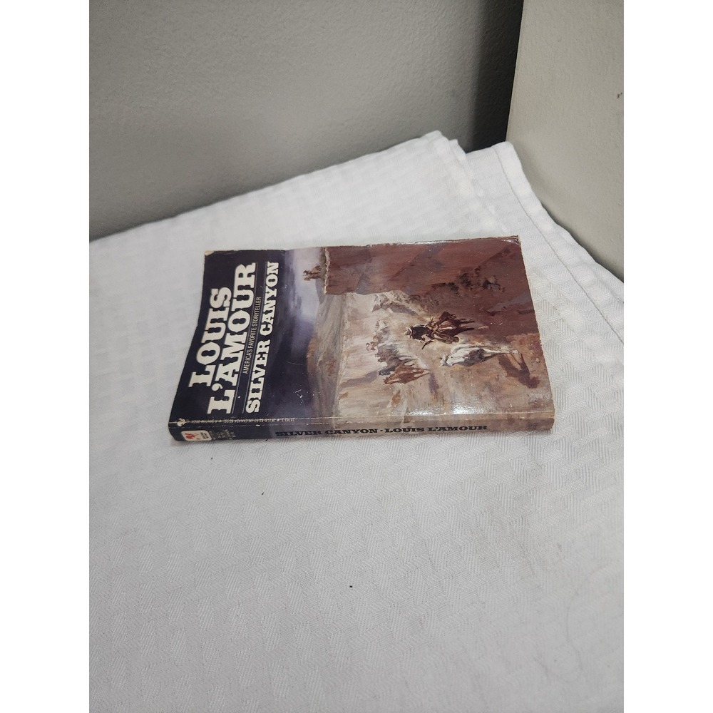 Silver Canyon Louis L'Amour Western Fiction Vintage Mass Market Paperback